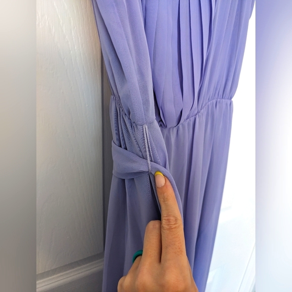 Forever 21 Lavender Chiffon Maxi Dress - Picture 7 of 8